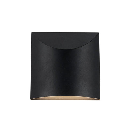 Lenox 8-in Black Led Exterior Wall Sconce | EW46308-BK-UNV-3CCT