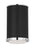 Marlowe 1 Light Sm Fush Mt Pn | LF1081PN
