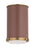 Marlowe 1 Light Sm Fush Mt Twb | LF1081TWB