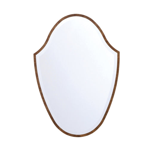 Lindee 28'' Wood Veneer Mirror | LIN-M428-WD