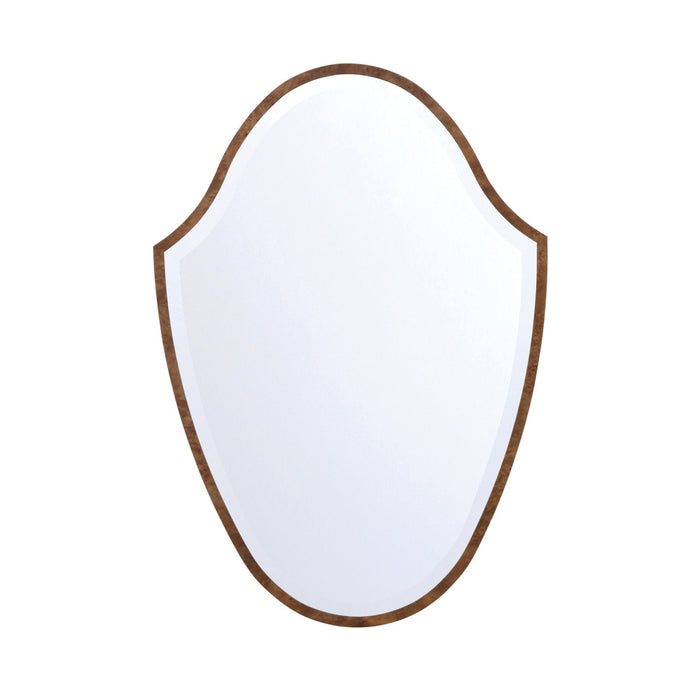 Lindee 28'' Wood Veneer Mirror | LIN-M428-WD