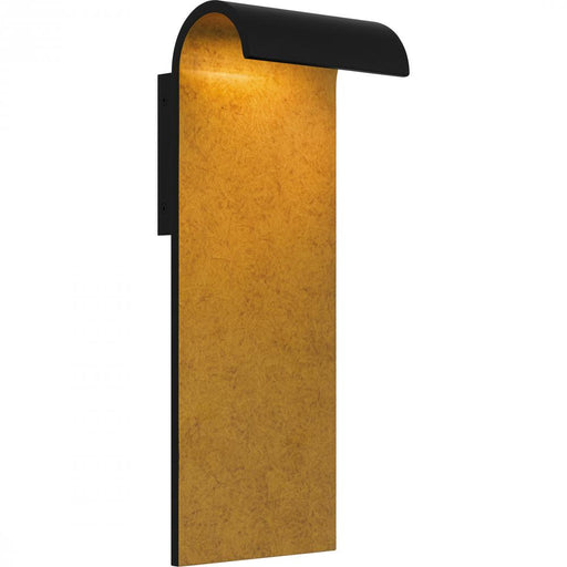 Lunar Integrated Led Matte Black Outdoor Wall Lantern | LNR8406MBK