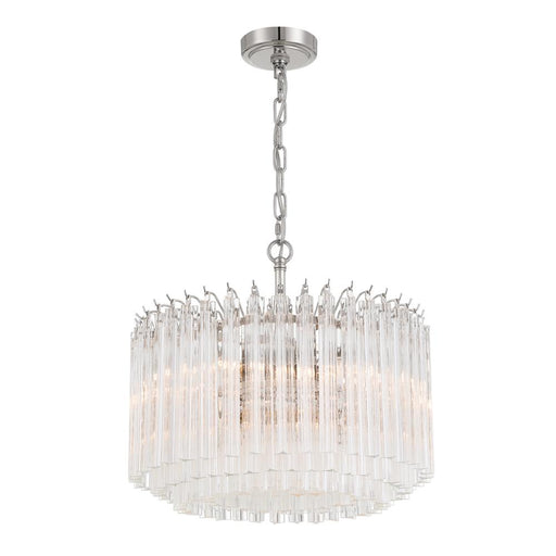 Lofton 5 Light Polished Nickel Chandelier | LOF-5005-PN