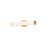 Kuzco Lighting Inc Longitude 20-in Brushed Gold LED Vanity