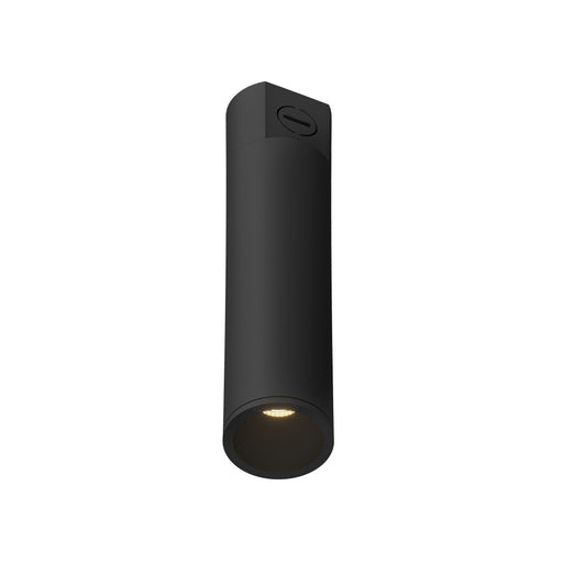 Lorna 10-in (2-in Dia.) 36 Degree Optic Black Led Concrete Ceiling Mount | LD2-CC08W10-3036-BK-UNV-010