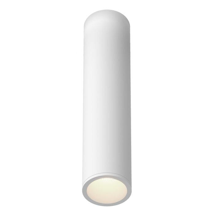 Lorna 11-in (2-in Dia.) 36 Degree Optic White Led Flush Mount | LD2-FM12W12-3036-WH-UNV-010