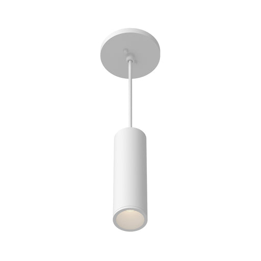 Lorna 8-in (2-in Dia.) 36 Degree Optic White Led Pendant | LD2-PD08W10-3036-WH-UNV-010