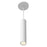 Lorna 12-in (2-in Dia.) 36 Degree Optic White Led Pendant | LD2-PD12W12-3036-WH-UNV-010
