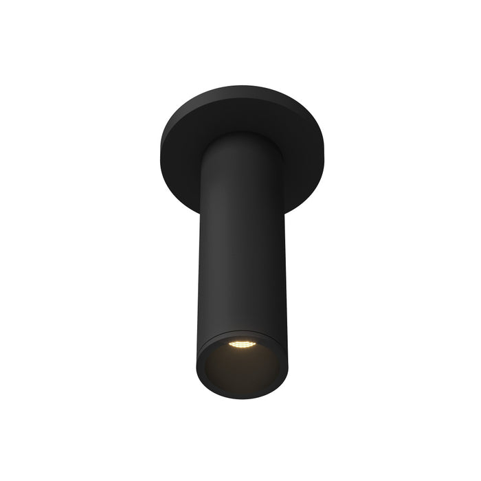 Lorna 8-in (2-in Dia.) 36 Degree Optic Black Led Ceiling Mount | LD2-SM08W10-3036-BK-UNV-010