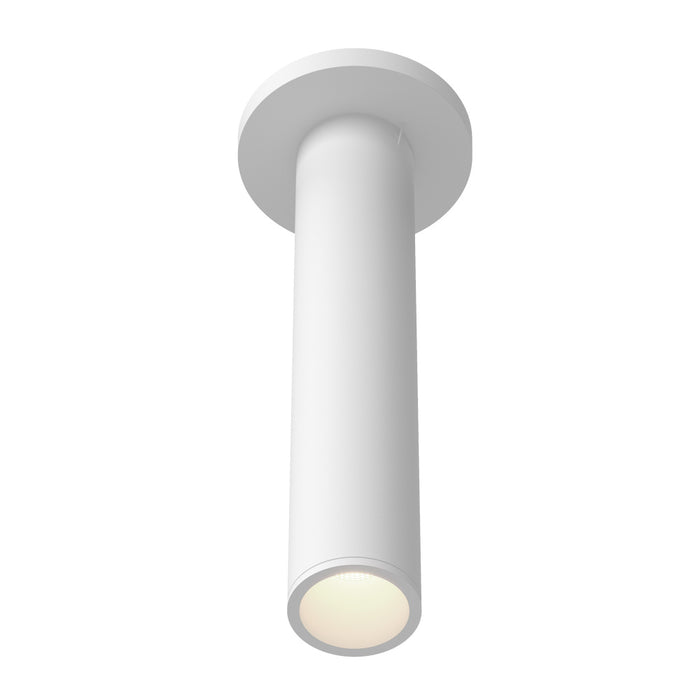 Lorna 12-in (2-in Dia.) 36 Degree Optic White Led Ceiling Mount | LD2-SM12W12-3036-WH-UNV-010