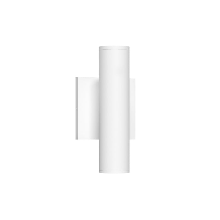Lorna 9-in (2-in Dia.) 36 Degree Optic White Led Wall Sconce Up/down Light | LD2-UD09W14-3036-WH-UNV-010