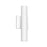 Lorna 12-in (2-in Dia.) 36 Degree Optic White Led Wall Sconce Up/down Light | LD2-UD12W20-3036-WH-UNV-010