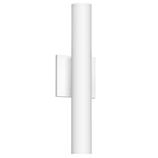 Lorna 16-in (2-in Dia.) 36 Degree Optic White Led Wall Sconce Up/down Light | LD2-UD16W24-3036-WH-UNV-010