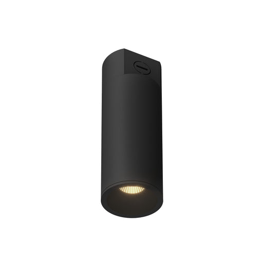 Lorna 10-in (3-in Dia.) 36 Degree Optic Black Led Concrete Ceiling Mount | LD3-CC08W14-3036-BK-UNV-010