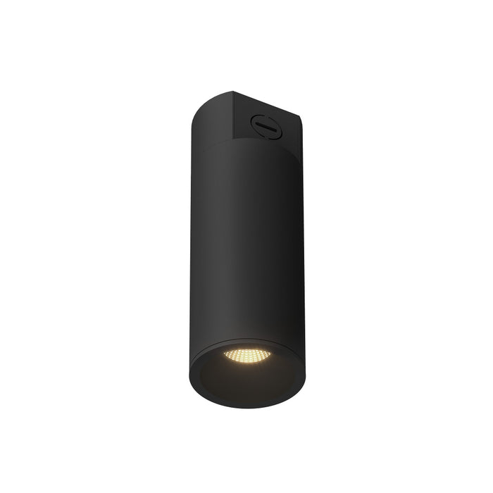Lorna 10-in (3-in Dia.) 36 Degree Optic Black Led Concrete Ceiling Mount | LD3-CC08W14-3036-BK-UNV-010