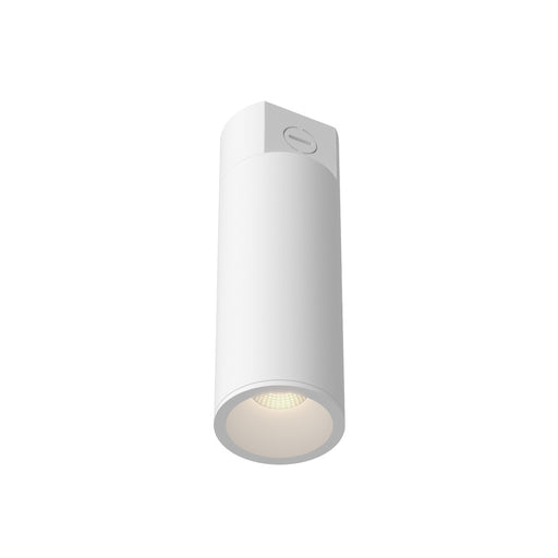 Lorna 10-in (3-in Dia.) 36 Degree Optic White Led Concrete Ceiling Mount | LD3-CC08W14-3036-WH-UNV-010