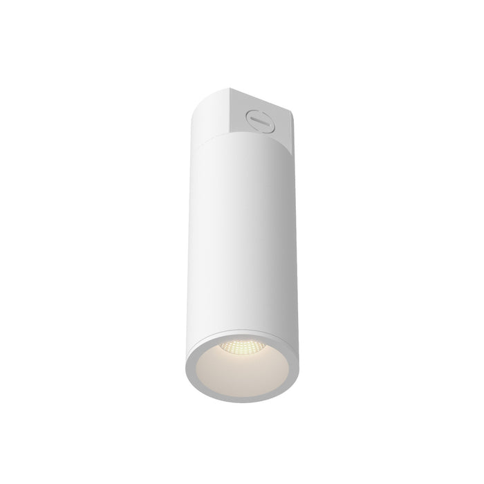 Lorna 10-in (3-in Dia.) 36 Degree Optic White Led Concrete Ceiling Mount | LD3-CC08W14-3036-WH-UNV-010