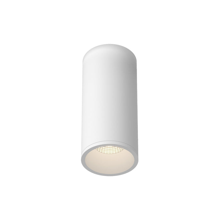 Lorna 7-in (3-in Dia.) 36 Degree Optic White Led Flush Mount | LD3-FM08W14-3036-WH-UNV-010