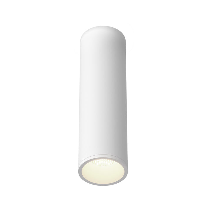 Lorna 11-in (3-in Dia.) 36 Degree Optic White Led Flush Mount | LD3-FM12W18-3036-WH-UNV-010