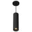 Lorna 12-in (3-in Dia.) 36 Degree Optic Black Led Pendant | LD3-PD12W18-3036-BK-UNV-010