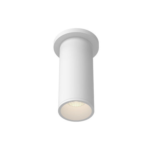 Lorna 8-in (3-in Dia.) 36 Degree Optic White Led Ceiling Mount | LD3-SM08W14-3036-WH-UNV-010