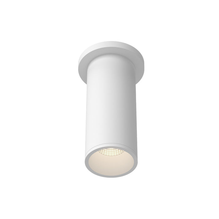 Lorna 8-in (3-in Dia.) 36 Degree Optic White Led Ceiling Mount | LD3-SM08W14-3036-WH-UNV-010