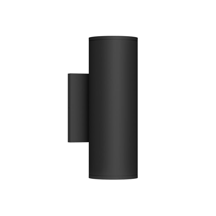 Lorna 9-in (3-in Dia.) 36 Degree Optic Black Led Wall Sconce Up/down Light | LD3-UD09W20-3036-BK-UNV-010