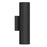 Lorna 12-in (3-in Dia.) 36 Degree Optic Black Led Wall Sconce Up/down Light | LD3-UD12W24-3036-BK-UNV-010