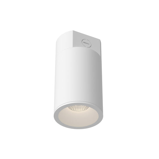 Lorna 8-in (4-in Dia.) 36 Degree Optic White Led Concrete Ceiling Mount | LD4-CC06W18-3036-WH-UNV-010
