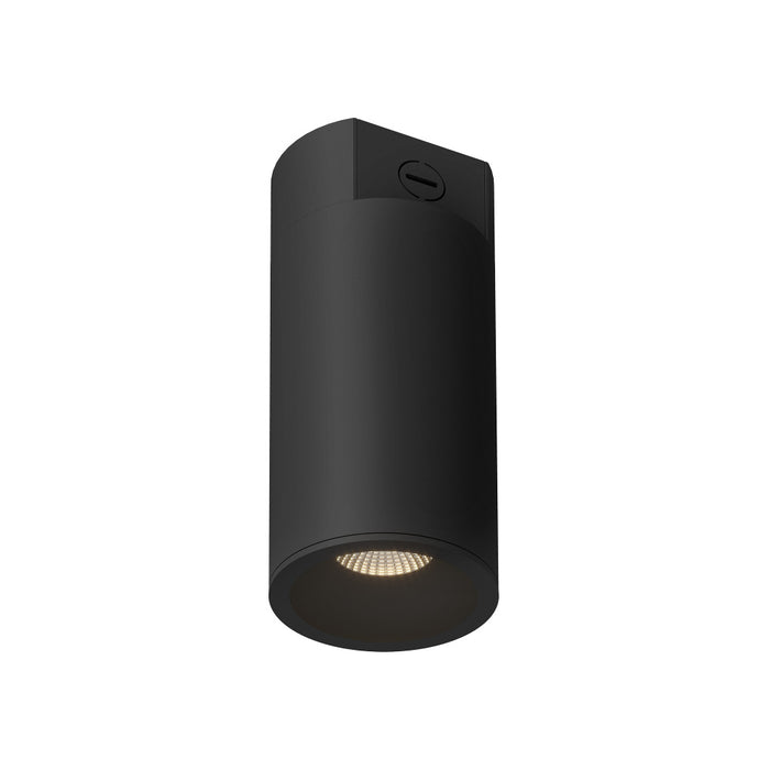 Lorna 10-in (4-in Dia.) 36 Degree Optic Black Led Concrete Ceiling Mount | LD4-CC08W20-3036-BK-UNV-010