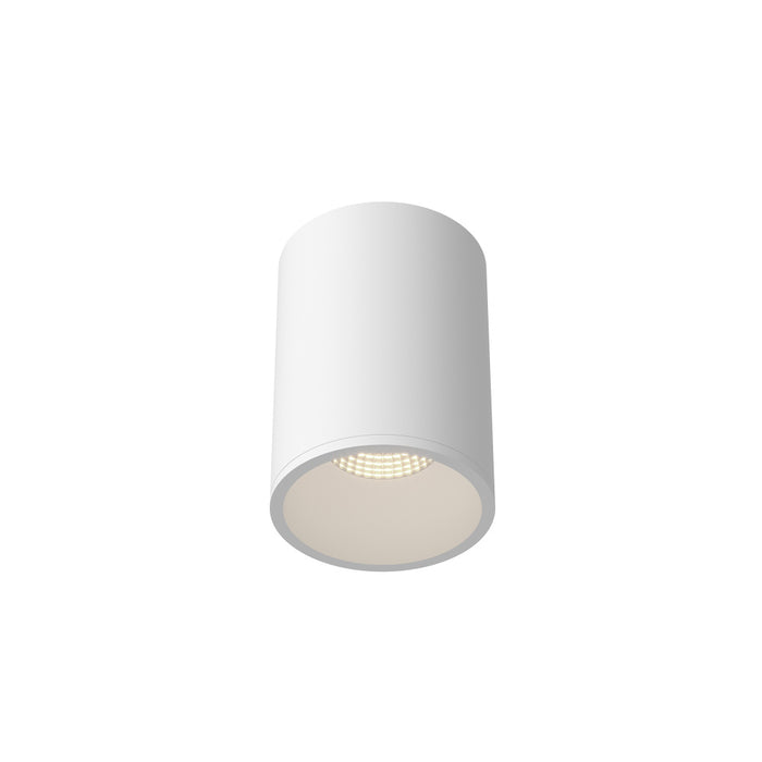 Lorna 6-in (4-in Dia.) 36 Degree Optic White Led Flush Mount | LD4-FM06W18-3036-WH-UNV-010
