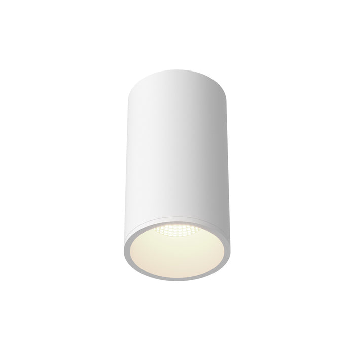 Lorna 8-in (4-in Dia.) 36 Degree Optic White Led Flush Mount | LD4-FM08W20-3036-WH-UNV-010