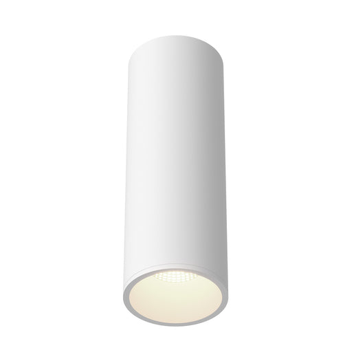 Lorna 12-in (4-in Dia.) 36 Degree Optic White Led Flush Mount | LD4-FM12W24-3036-WH-UNV-010