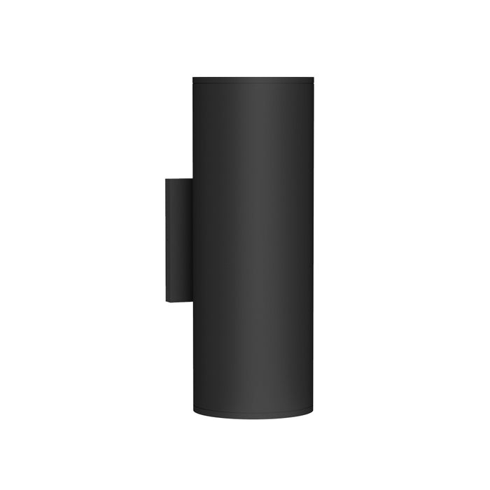 Lorna 12-in (4-in Dia.) 36 Degree Optic Black Led Wall Sconce Up/down Light | LD4-UD12W36-3036-BK-UNV-010