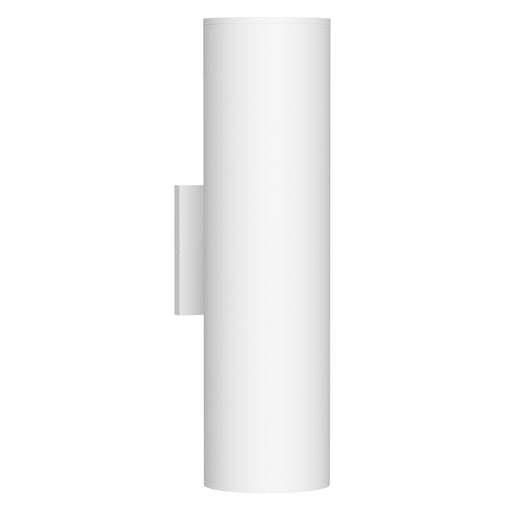 Lorna 16-in (4-in Dia.) 36 Degree Optic White Led Wall Sconce Up/down Light | LD4-UD16W40-3036-WH-UNV-010