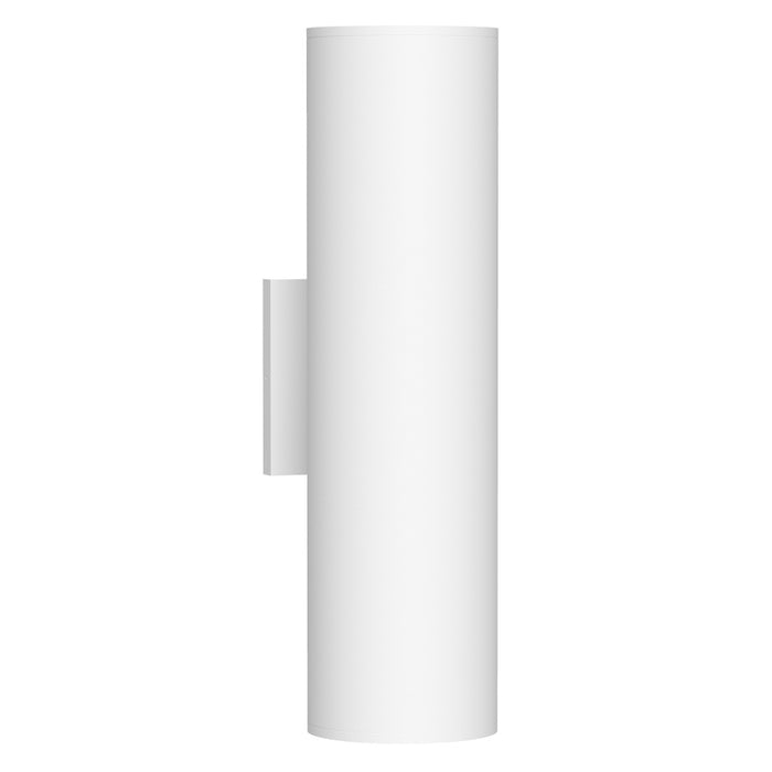 Lorna 16-in (4-in Dia.) 36 Degree Optic White Led Wall Sconce Up/down Light | LD4-UD16W40-3036-WH-UNV-010
