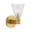 Lotus 5.5'' Luxe Gold Sconce | LOT-701-LG