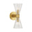 Lotus 5.5'' Luxe Gold Sconce | LOT-702-LG