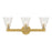 Lotus 23.5'' Luxe Gold Bathroom Vanity | LOT-703-LG