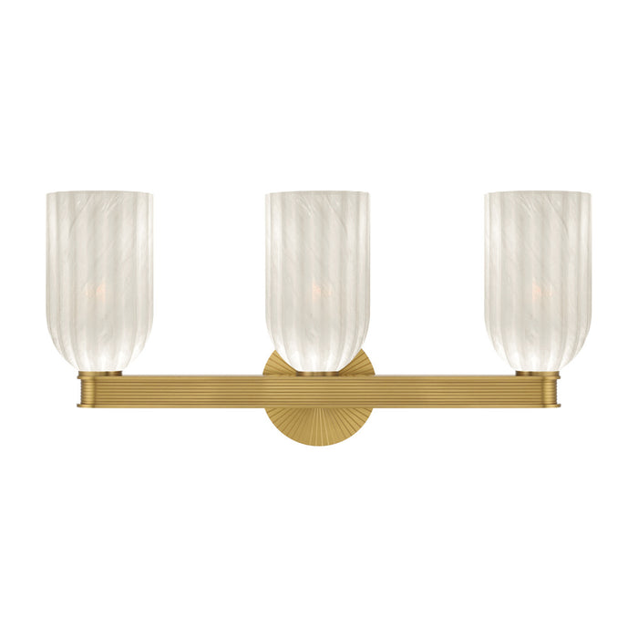 Lotus 22.75'' Luxe Gold Bathroom Vanity | LOT-713-LG