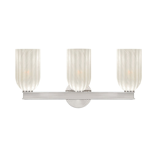 Lotus 22.75'' Polished Nickel Bathroom Vanity | LOT-713-PN