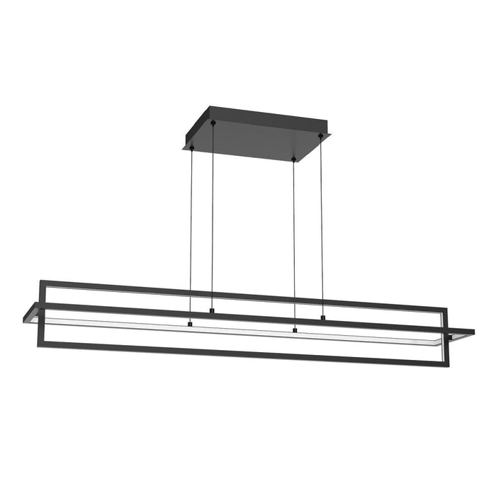 Mondrian 48-in Black Led Linear Pendant | LP16248-BK-UNV-010