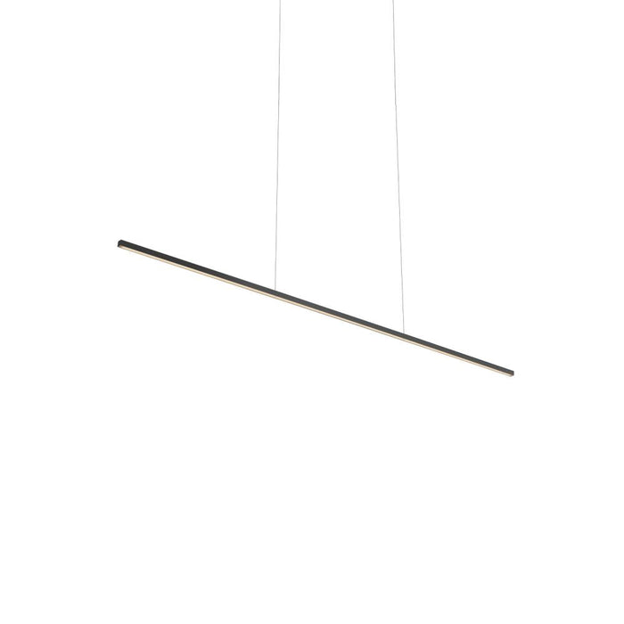 Vega Minor 48-in Black Led Linear Pendant | LP18248-BK-UNV