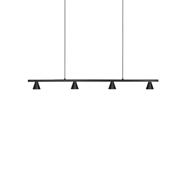 Dune 37-in Black Led Linear Pendant | LP19937-BK-UNV
