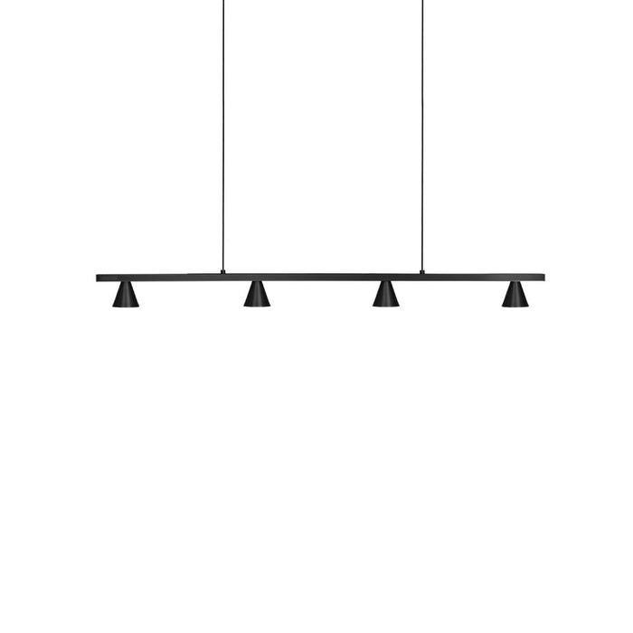 Dune 37-in Black Led Linear Pendant | LP19937-BK