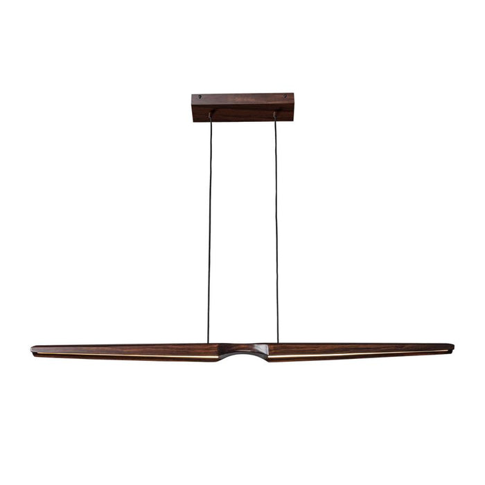 Dakota 42-in Walnut Led Linear Pendant | LP21647-WT-UNV