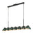Atlas 42-in Black/pine Green Socket Linear Pendant | LP57642-BK/PGN