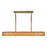 Maris 42-in Brushed Gold Led Linear Pendant | LP602042BG-UNV