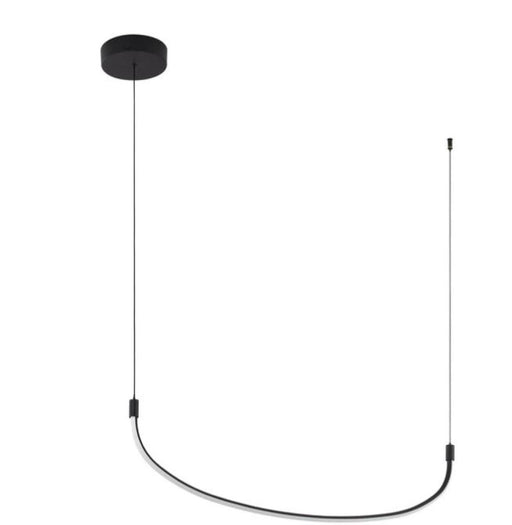 Talis 36-in Black Led Linear Pendant | LP89036-BK-UNV
