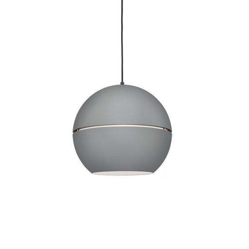 Lucas 16-in Gray 1 Light Pendant | 494016-GY